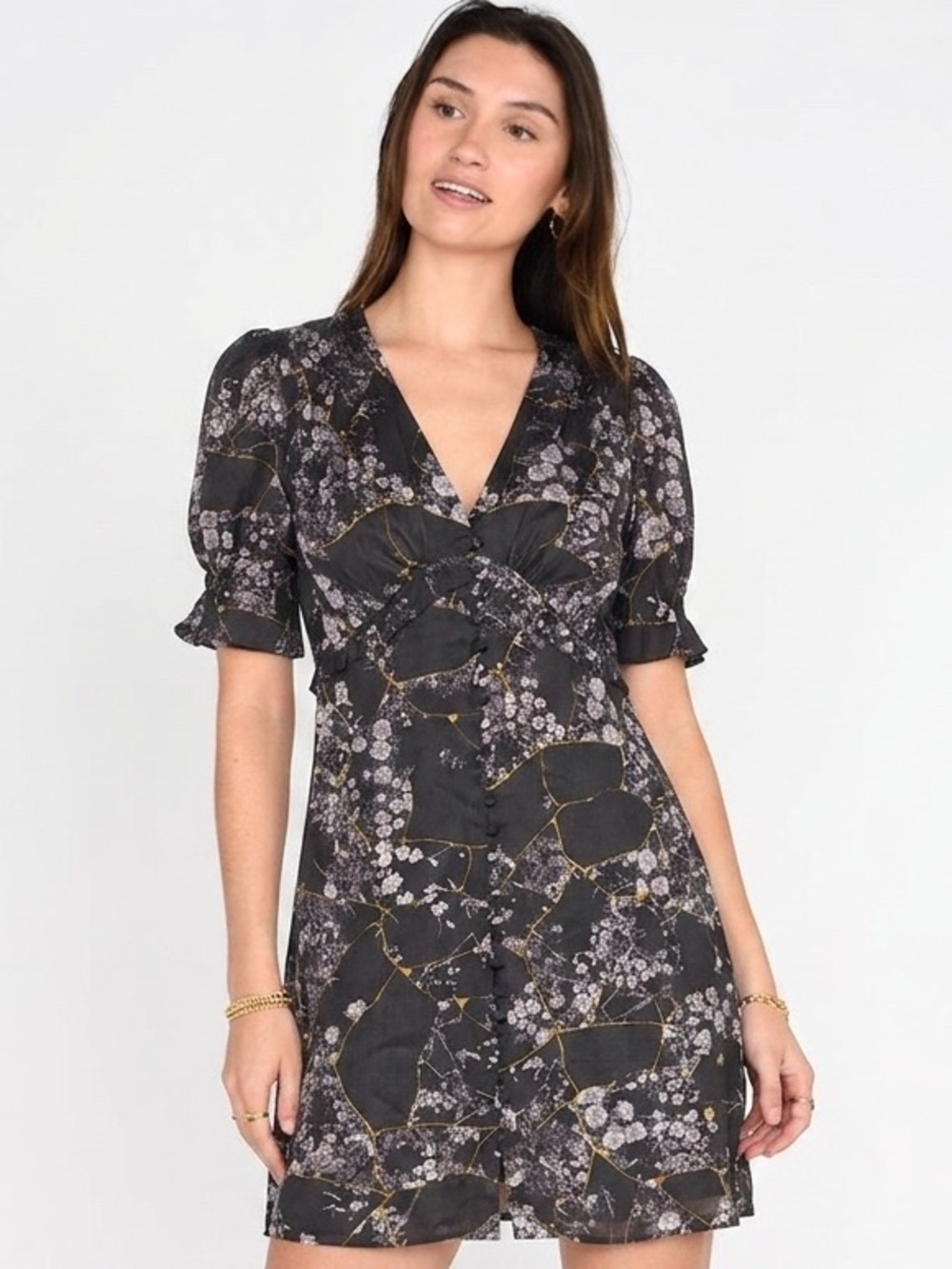 ALL SAINTS $170 • 19.5” PTP • Demi Buruberu Floral Dress - Picture 9 of 9
